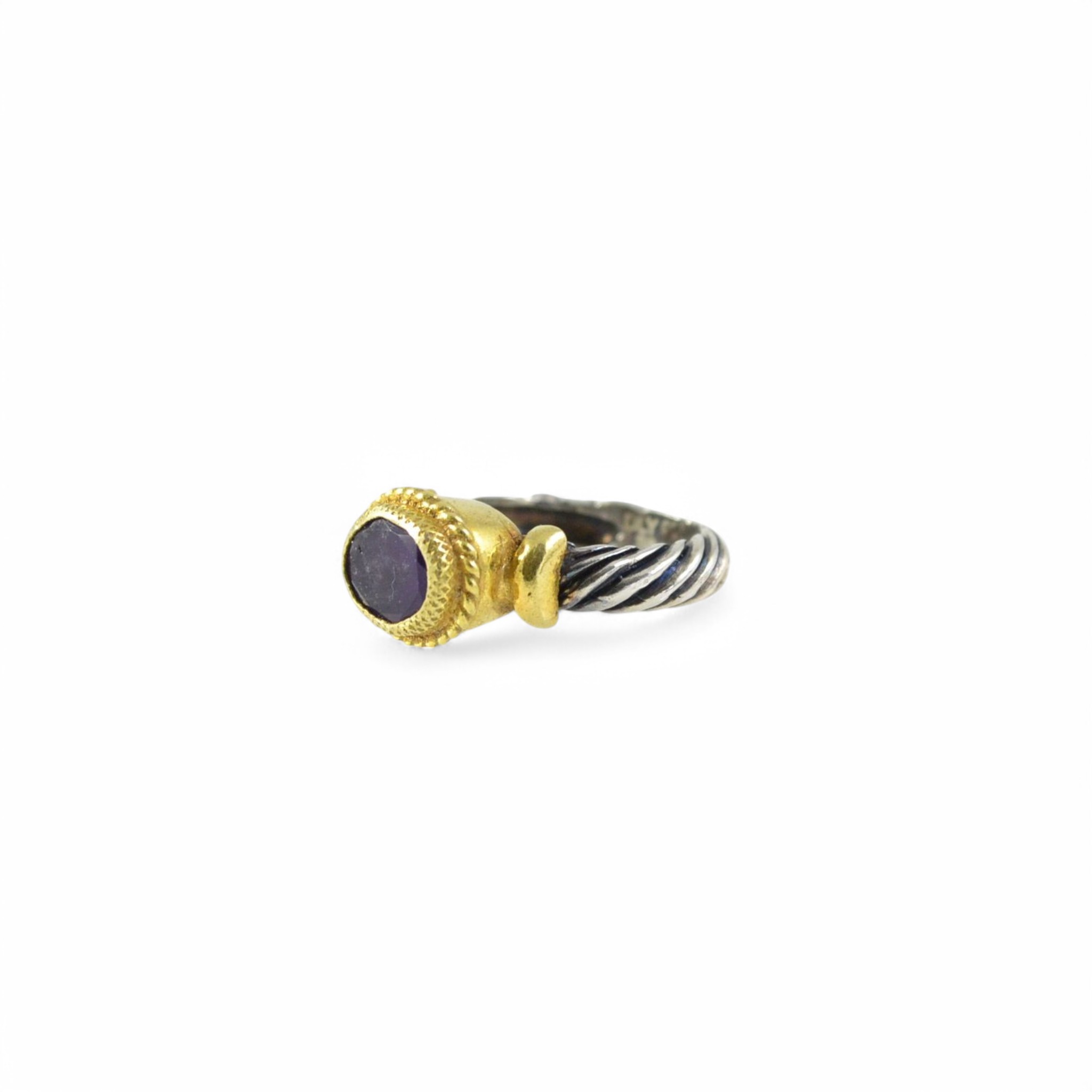 Silver Ring - Amethyst – Image 3