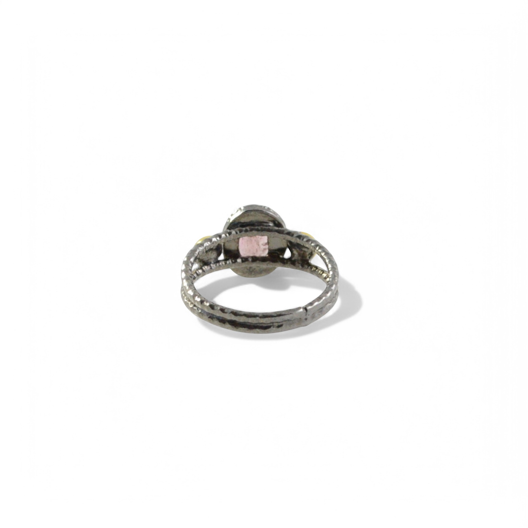Silver Ring - Oval Tourmaline – Image 4